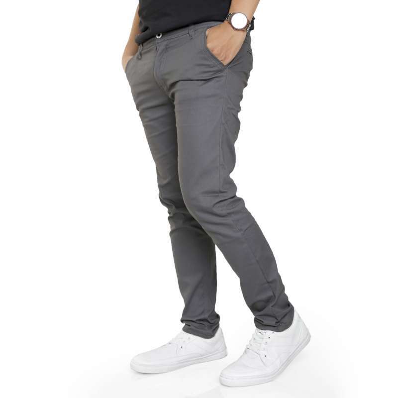 Chino Panjang PantalÃ³n Chino Slim Promo Syaqinah Celana Chino
