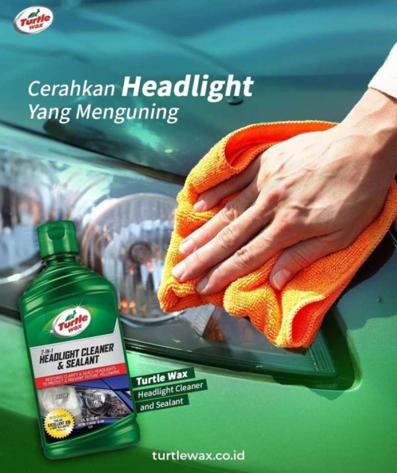 Turtle Wax Headlight Cleaner & Sealant - 266mL