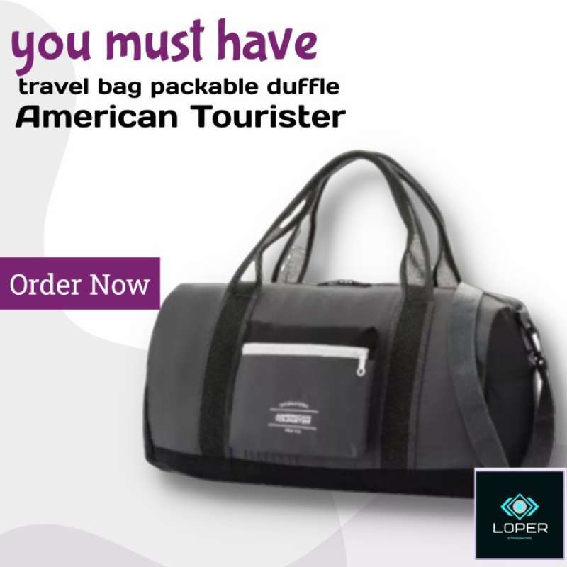 American tourister hotsell foldable duffle bag