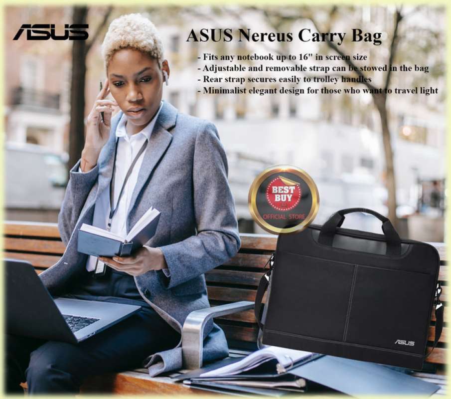 Promo Asus Nereus Carry Bag up to 16 inch Laptop bag Diskon 23 di