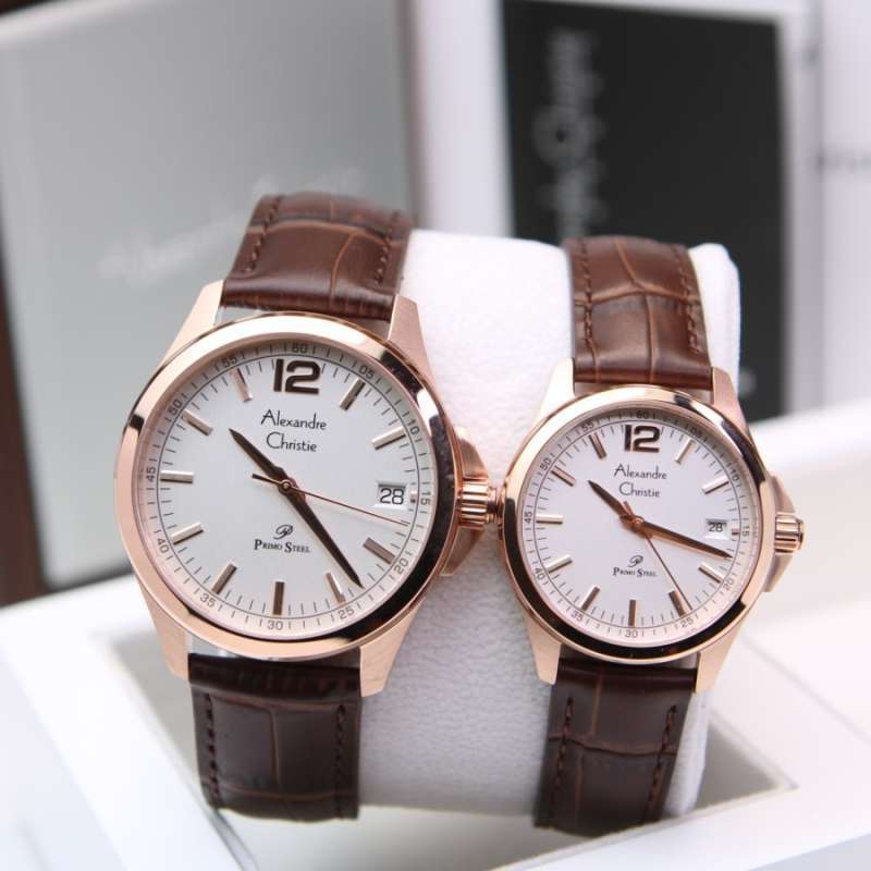 Alexandre christie shop couple watch