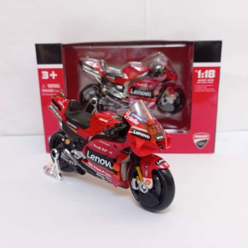 Promo Diecast Motogp Ducati Desmosedici Lenovo 63 Francesca