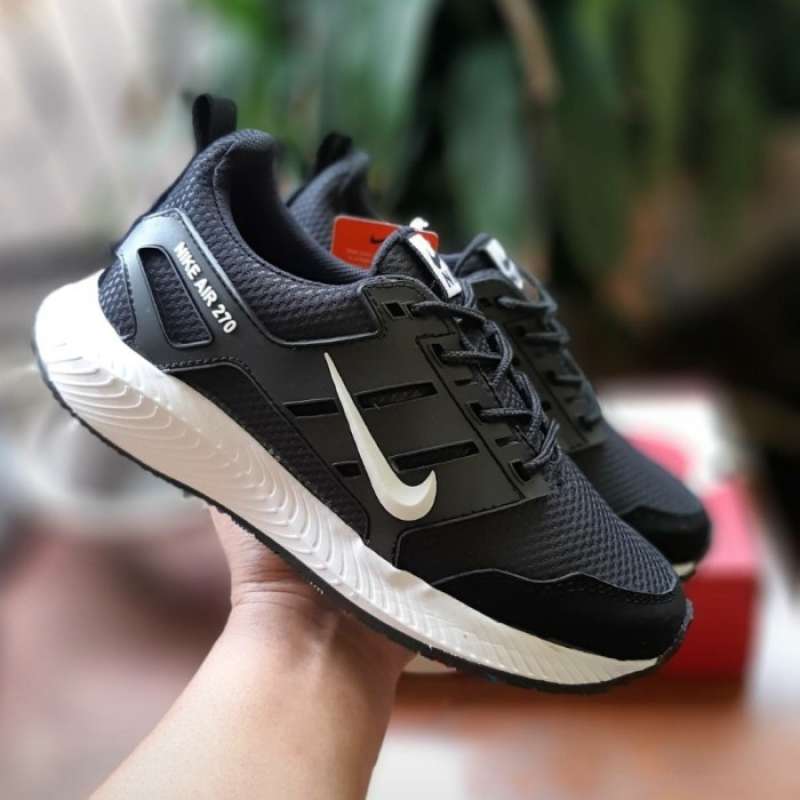 Sepatu nike air max 2015 hitam polos sale