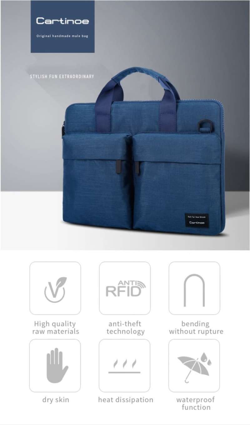 Promo Cartinoe Weiling Tas Laptop Bag Unisex 13 15 Diskon 23 di