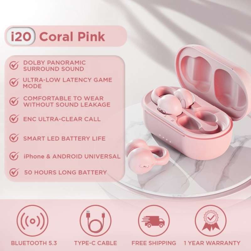 Jual Promo Kinglucky I20 Tws Earphone Bluetooth Wireless