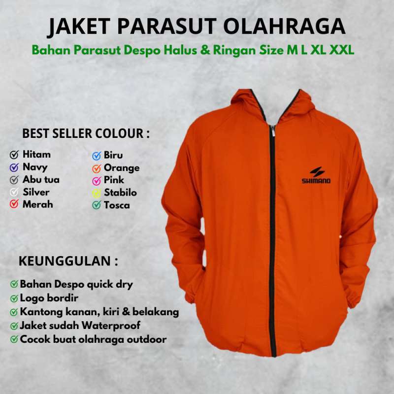 Jaket outlet windbreaker waterproof