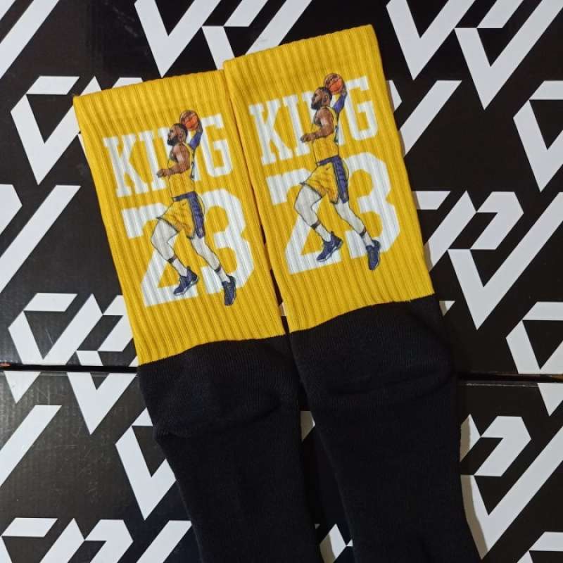 Promo KAOS KAKI BASKET NBA KING JAMES LEBRON JAMES LA LAKERS JAJE