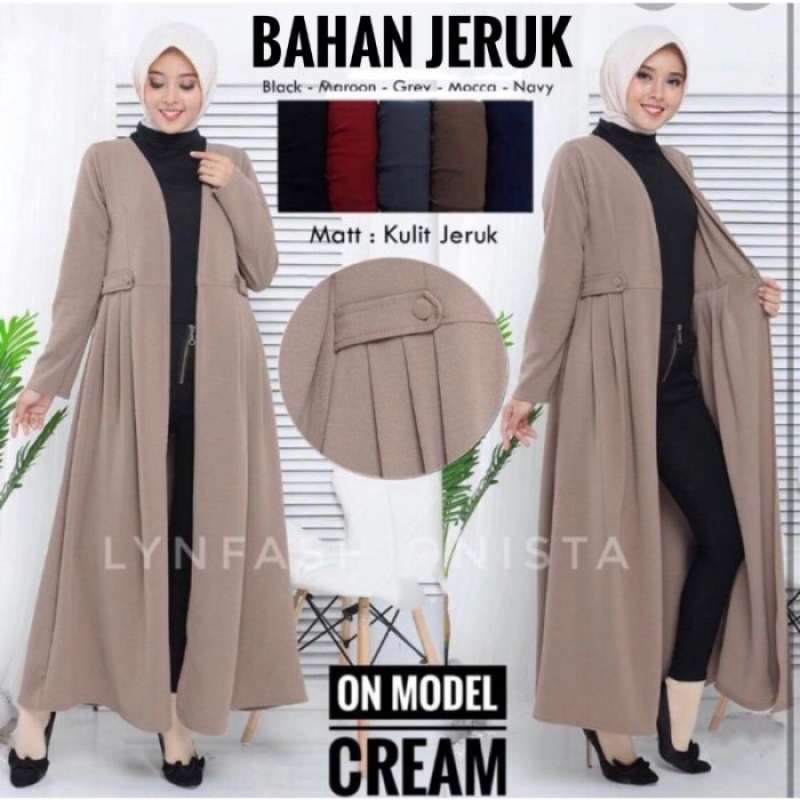 Long sale cardigan muslimah