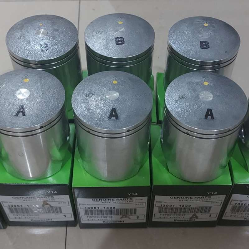 Jual Piston kawasaki Ninja 150 R RR SS Kode A B C D C di Seller