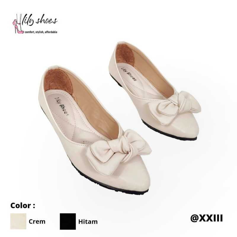 Sepatu wanita hotsell flat branded