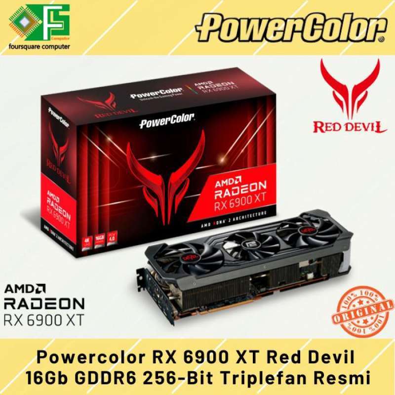 VGA Powercolor Radeon RX 6900 XT Red Devil 16GB GDDR6 256-Bit