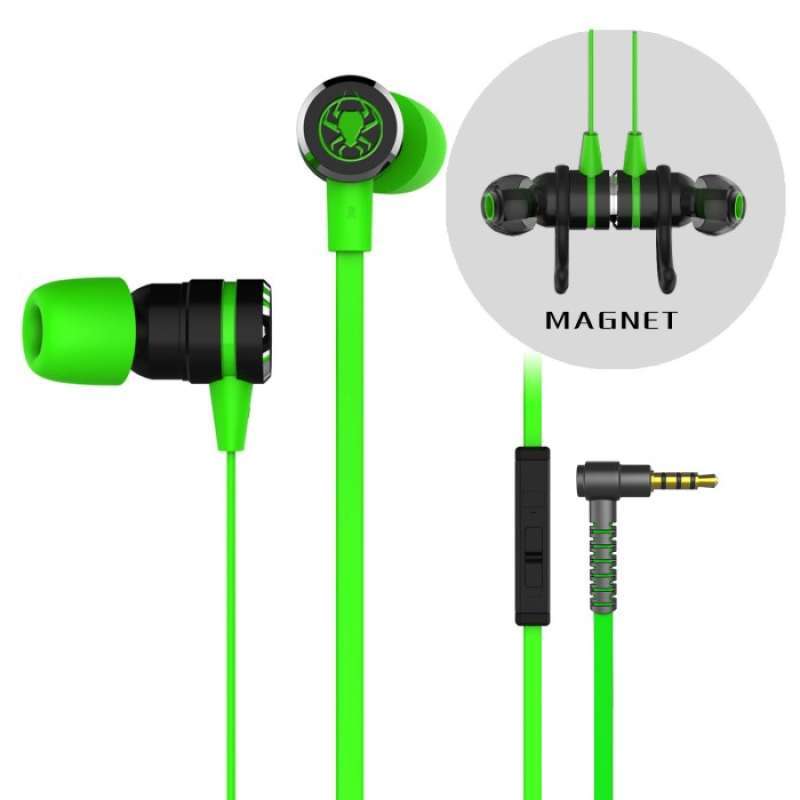 Terbaru Headset Gaming Earphone Mic Magnet Dota Csgo Pubg Plextone G20 Terbaik