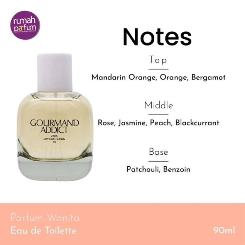 Zara parfum gourmand addict top