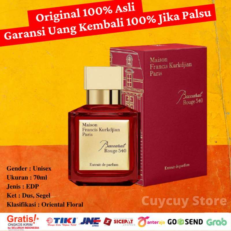 Harga parfum baccarat 70ml 2025