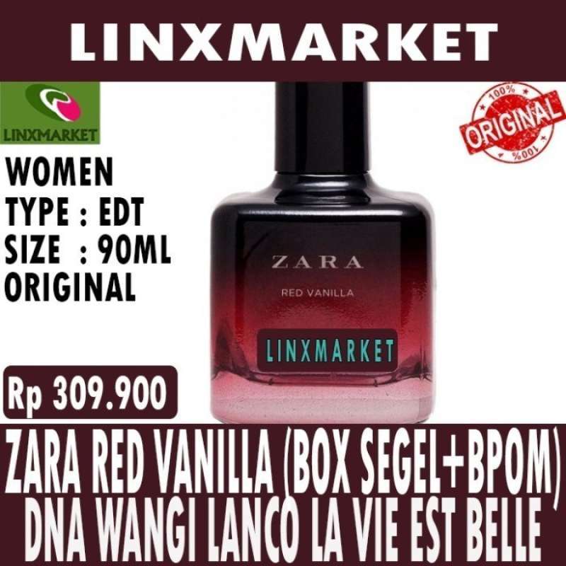 Zara red vanilla best sale la vie est belle