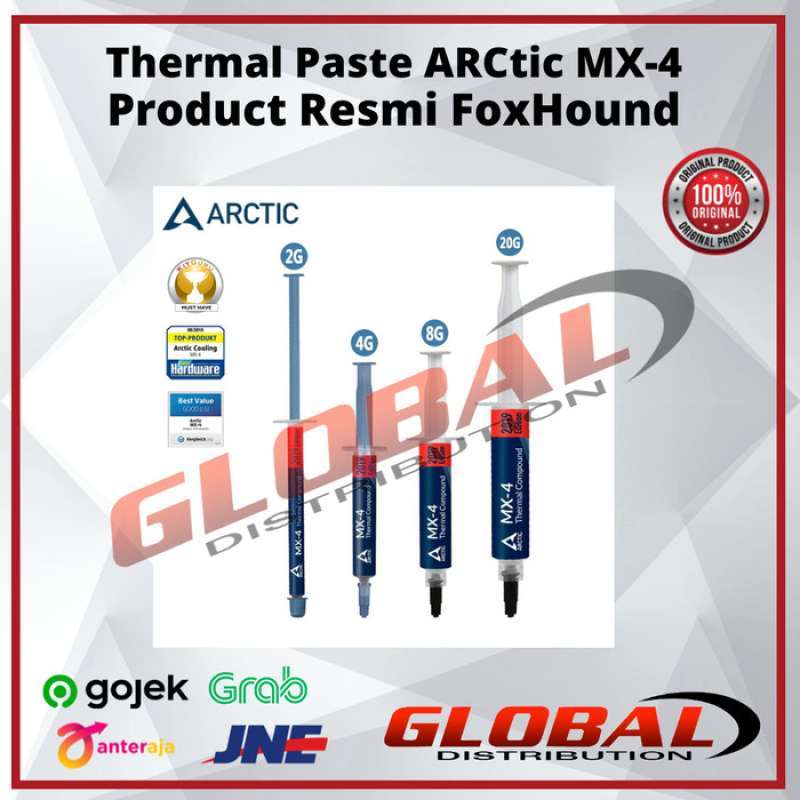 Jual Arctic MX-6 - Thermal Paste 2Gr 4Gr 8Gr