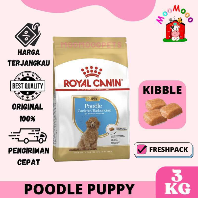 Promo Royal Canin Poodle Junior 3Kg Makanan Anjing Puppy Poodle
