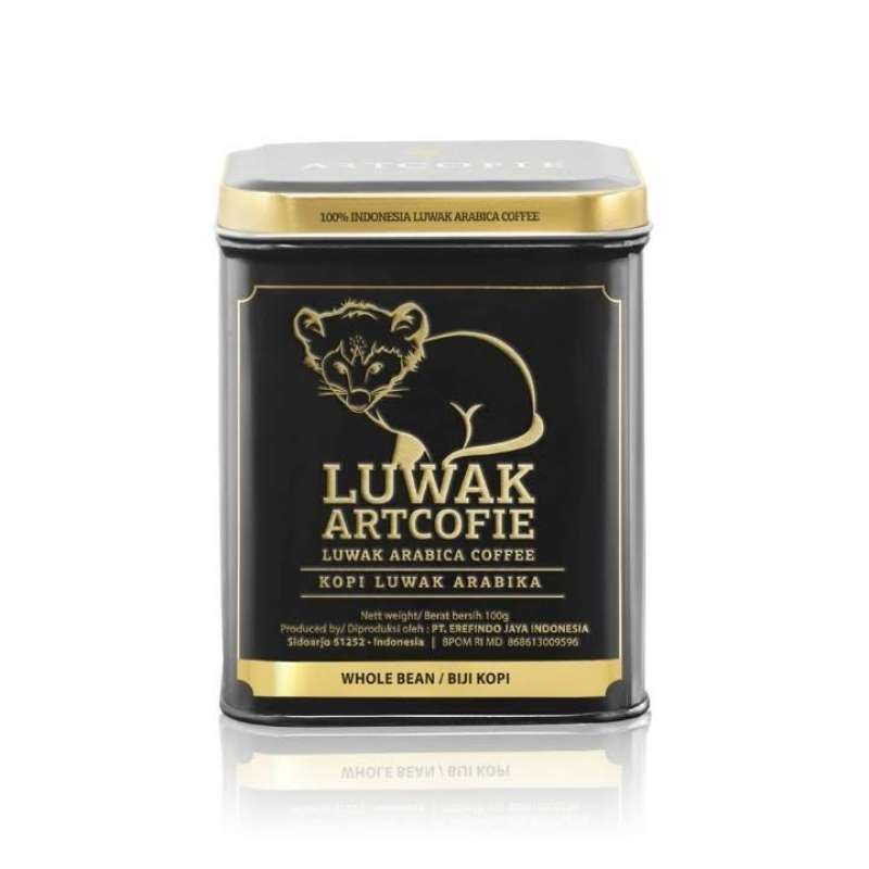 Jual Artcofie Luwak Coffee Whole Bean Tin 100 Di Seller Ranch