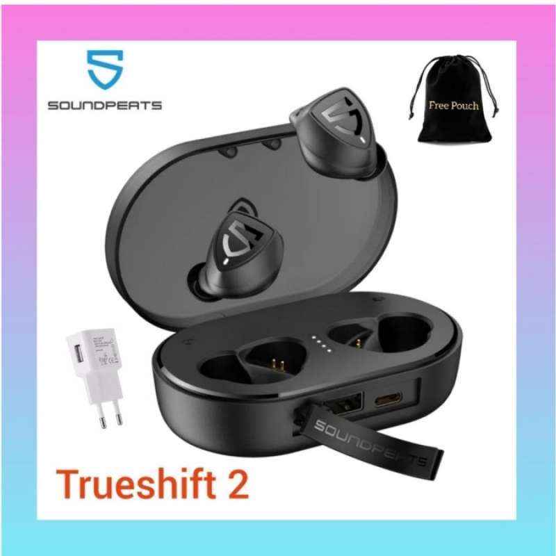 Promo Soundpeats Trueshift 2 TWS Earphone Earbuds Bluetooth IPX 7