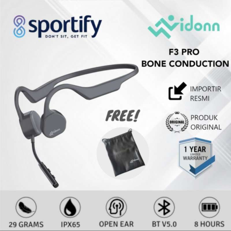 Promo Open Ear Vidonn F3 Pro Bluetooth 5.0 Bone Conduction Headphones Diskon 33 Di Seller Mba Ayu Tugu Selatan Kota Jakarta Utara Blibli