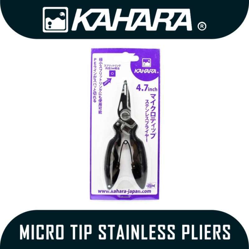 Kahara 4.7 Inches Micro Tip Stainless Steel Pliers