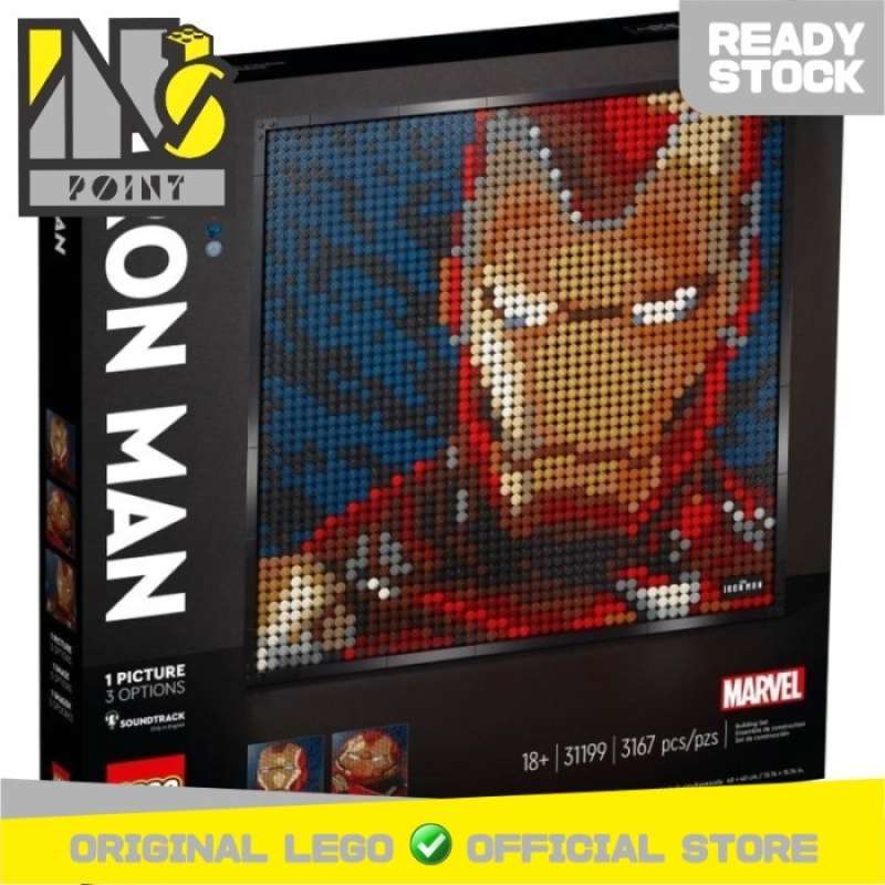 Jual Lego 31199 Art Mosaic Marvel Studios Iron Man Gani12 Di Seller Gani12 Rawa Buaya Kota Jakarta Barat Blibli