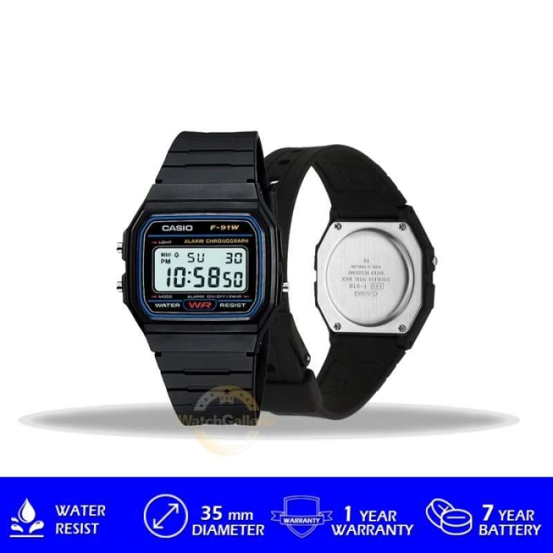 Casio f91w1dg top