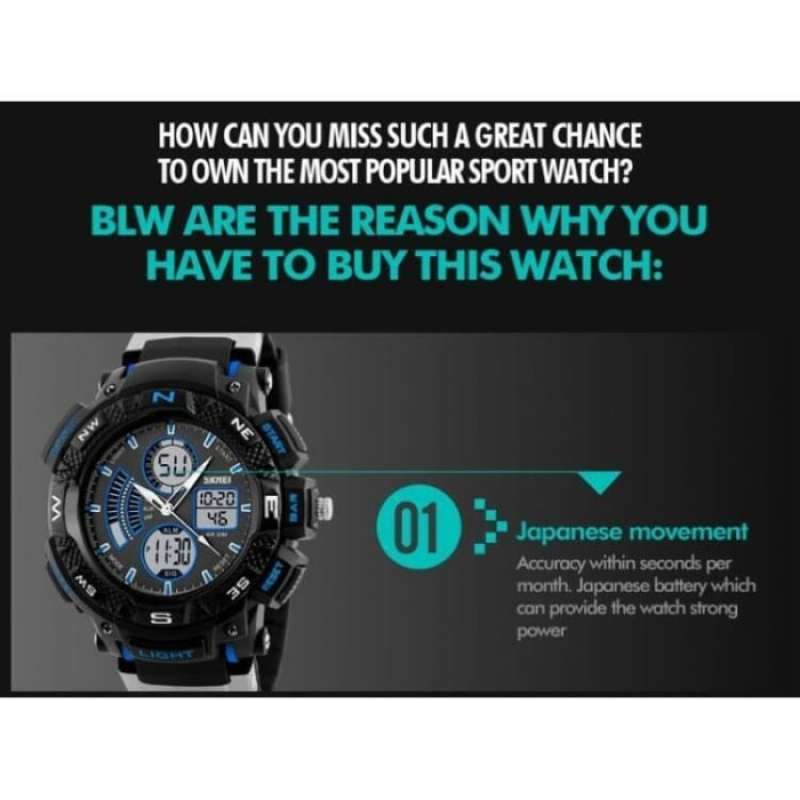 Promo JAM TANGAN SKMEI 1211 ELEGANT DAN BERKUALITAS Diskon 50 di