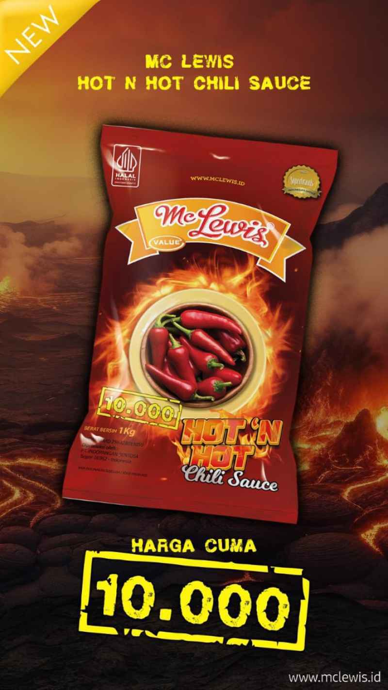 MC LEWIS HOT &HOT 1KG