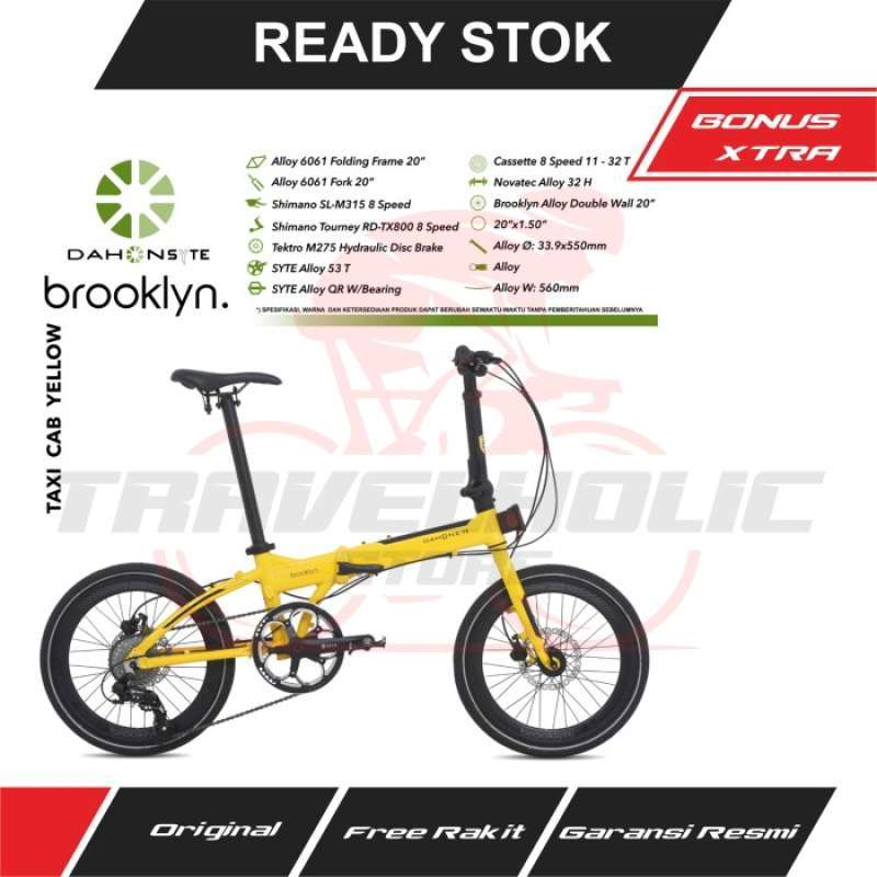 Promo Sepeda Lipat Alloy 20 Brooklyn Dahon Syte By Pacific