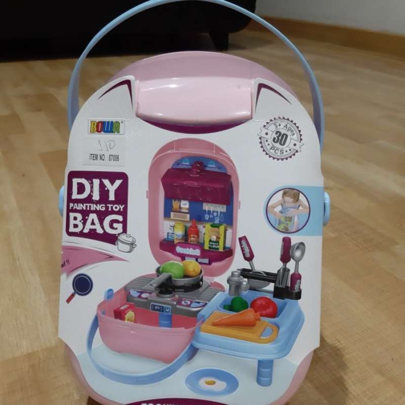 Diy painting toy bag top