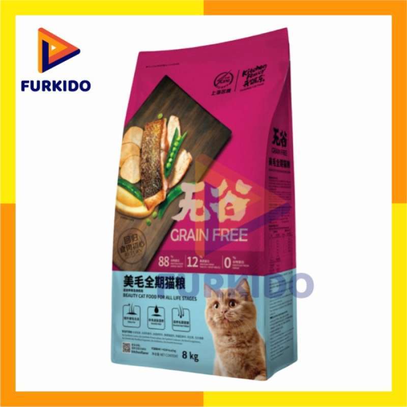Promo Kitchen Flavor Grain Free Beauty Cat Kitten To Adult 8 Kg Diskon 38 Di Seller Ola Store Jatimulyo Kab. Kebumen Blibli
