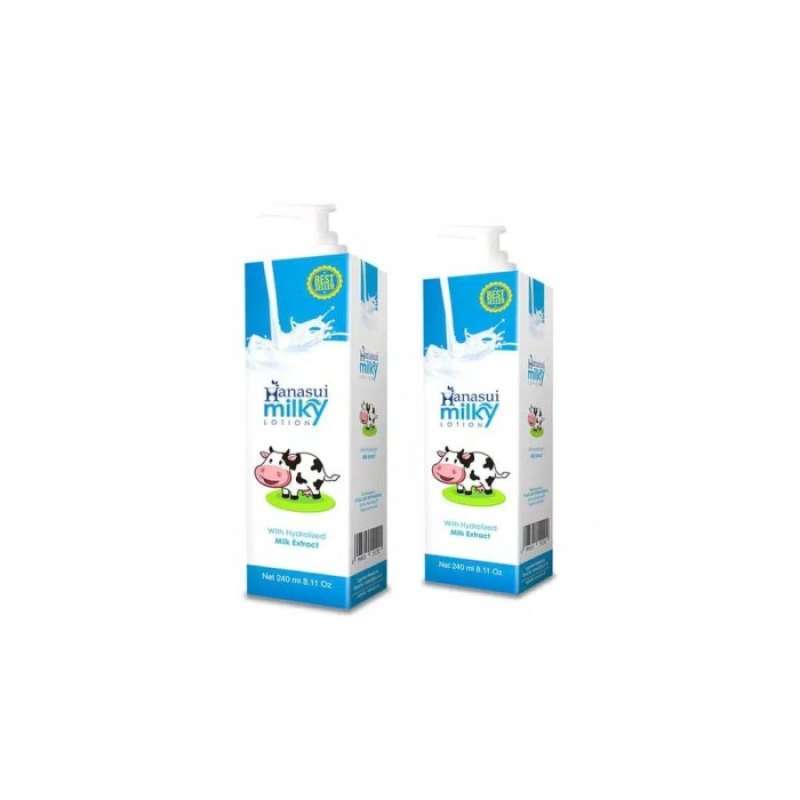 Jual bpom Hanasui Milk Milky Hand Body Lotion 240ml Di Seller