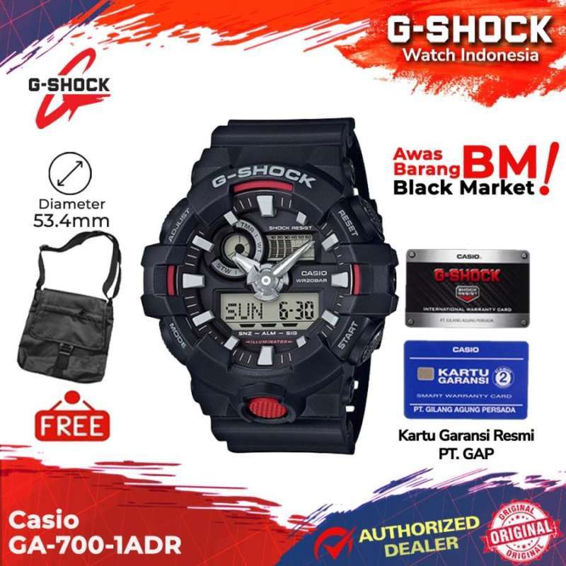 Jual G Shock GShock GA 700 1ADR GA 700 1A GA 700 GA700 GA 700 di