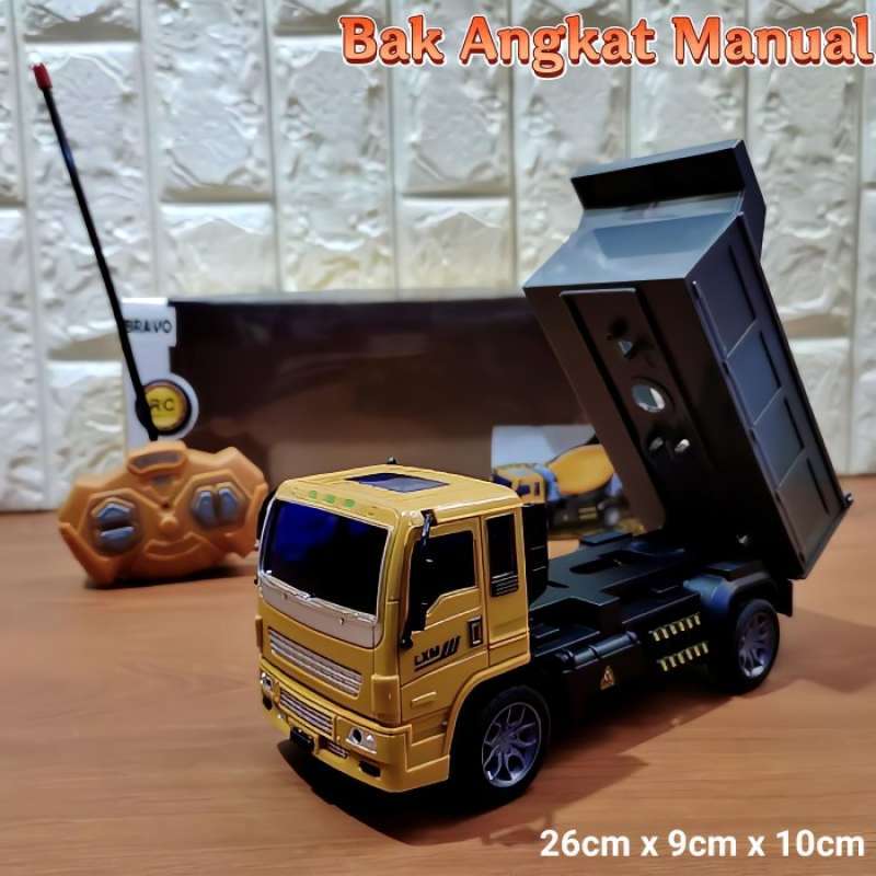 Promo Mobil Truk Remote Kontrol Mainan Rc Truck Dump Pasir