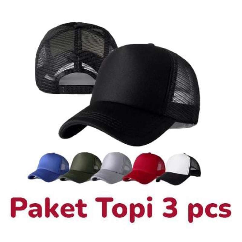 Jual Trucker Polos Premium Model Terbaru Harga Promo Maret 2024