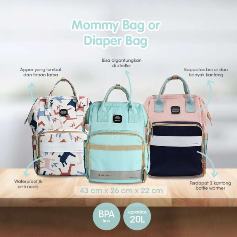 Tiffany diaper bag top