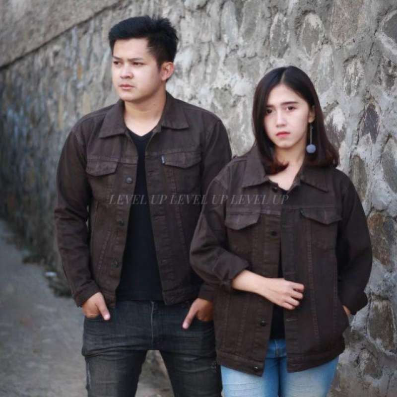 Jaket denim couple shop