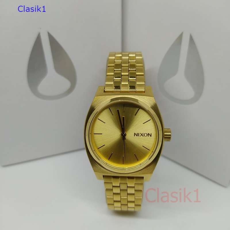 Promo Original 100 jam tangan wanita NIXON A1130502 Tali besi