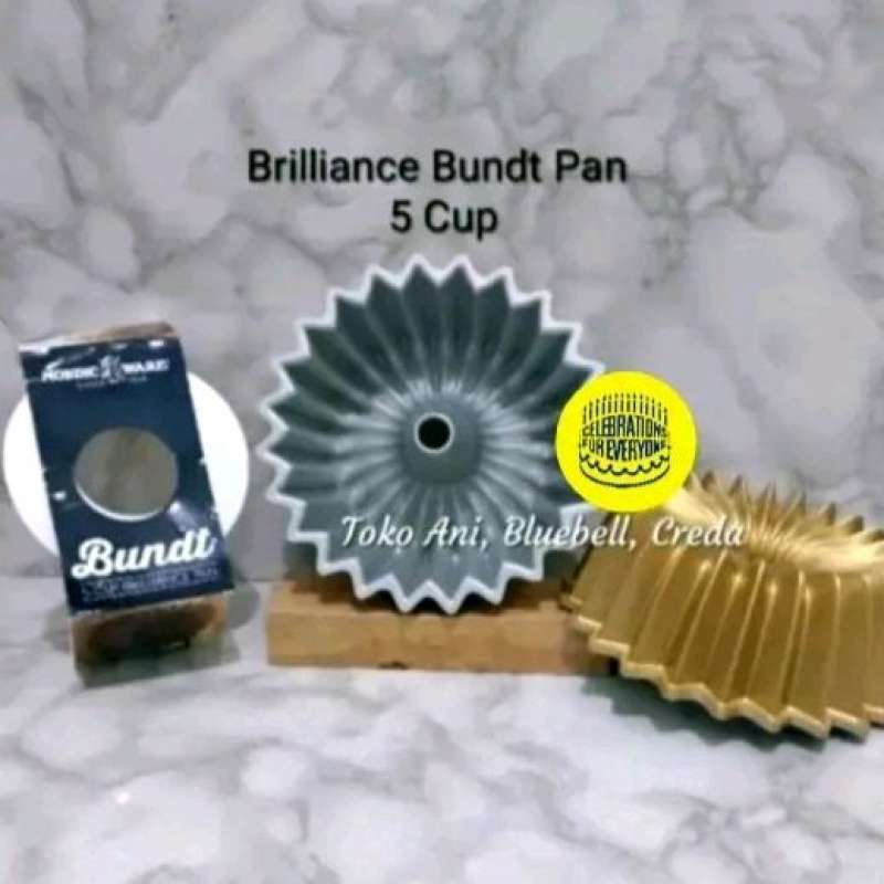 Jual Nordic Ware Brilliance Bundt Pan Cup ∅ 19 Cm, H