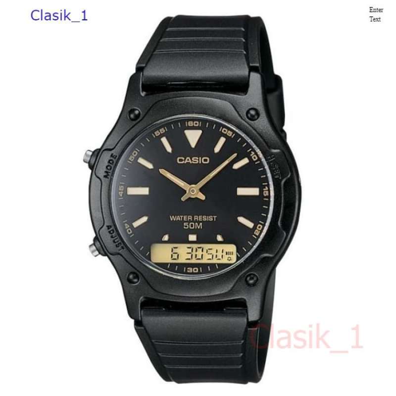 Promo Original 100 CASIO AW 49HE 1AVDF Jam Tangan Pria