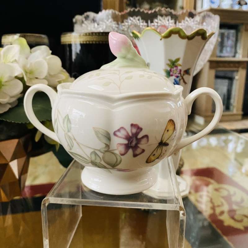 Lenox butterfly meadow sugar sale bowl
