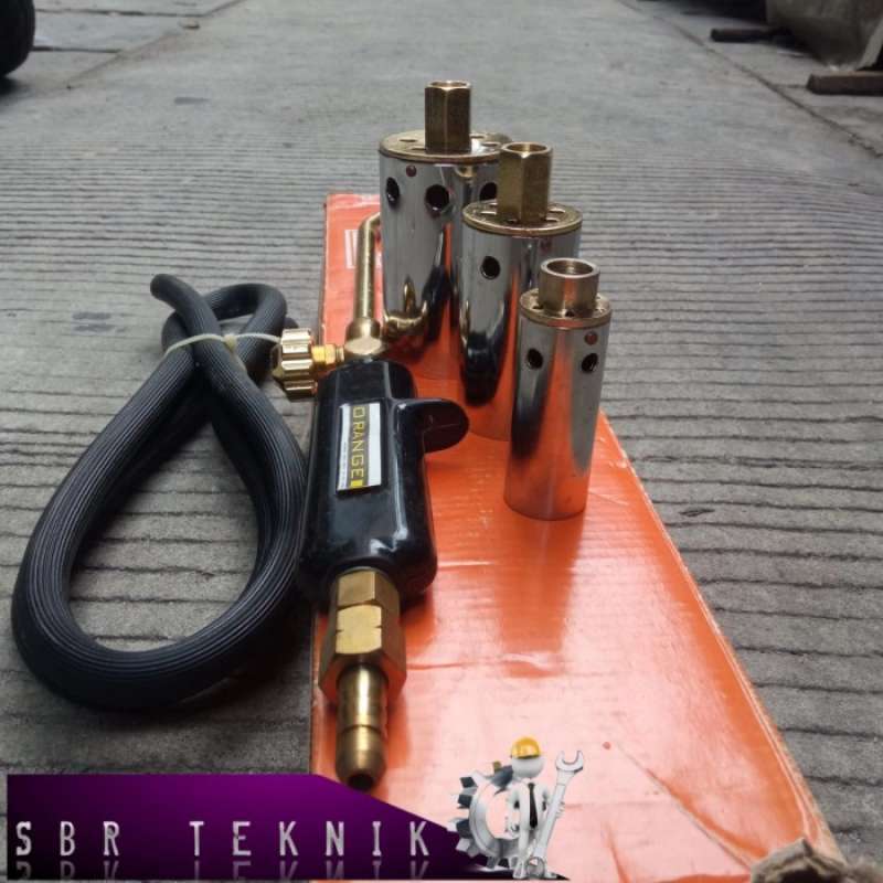 burner orange heating torch lpg 3 5 12 kg alat pembakar aspal
