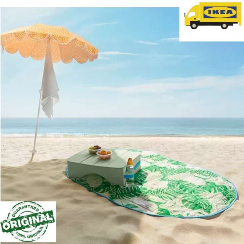 Promo Ori Lkea Selimut Piknik picnic Blanket Motif Daun Ukuran 112x168 Cm hijau putih Diskon 3 Di Seller Ikea Furniture Original Pondok Jagung Timur Kota Tangerang Selatan Blibli