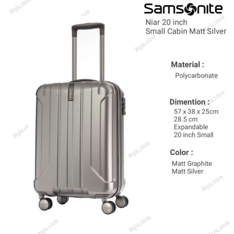 Harga koper samsonite cabin sales