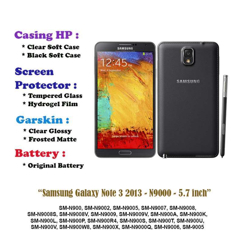 Samsung note 3 sm n9000 hotsell