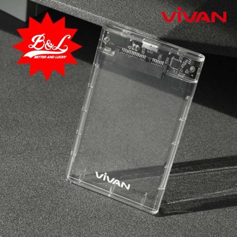Promo Vivan External Hard Drive Enclosure Case Sata To