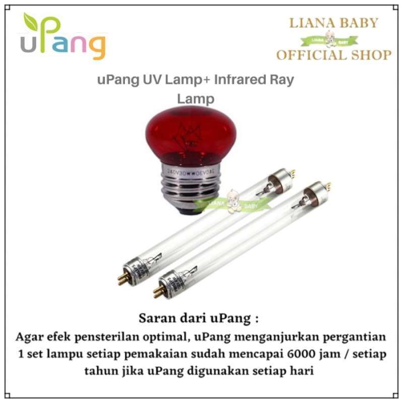 Jual Elek180 Upang Lamp Set Sparepart Lampu Steril Upang (2uv