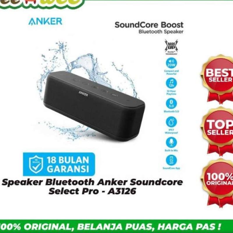 Anker a3145 soundcore boost bluetooth portable speaker clearance