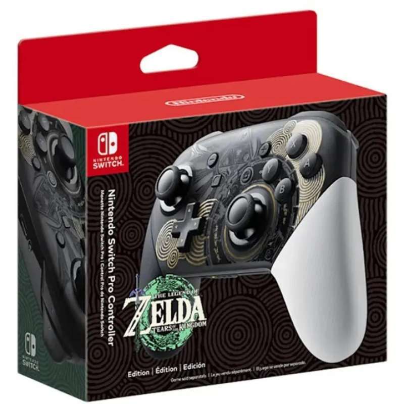 Switch Pro Controller The Legend of Zelda Tears of the Kingdom Edition